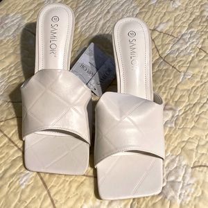 SamiLor  Square Toe Mules